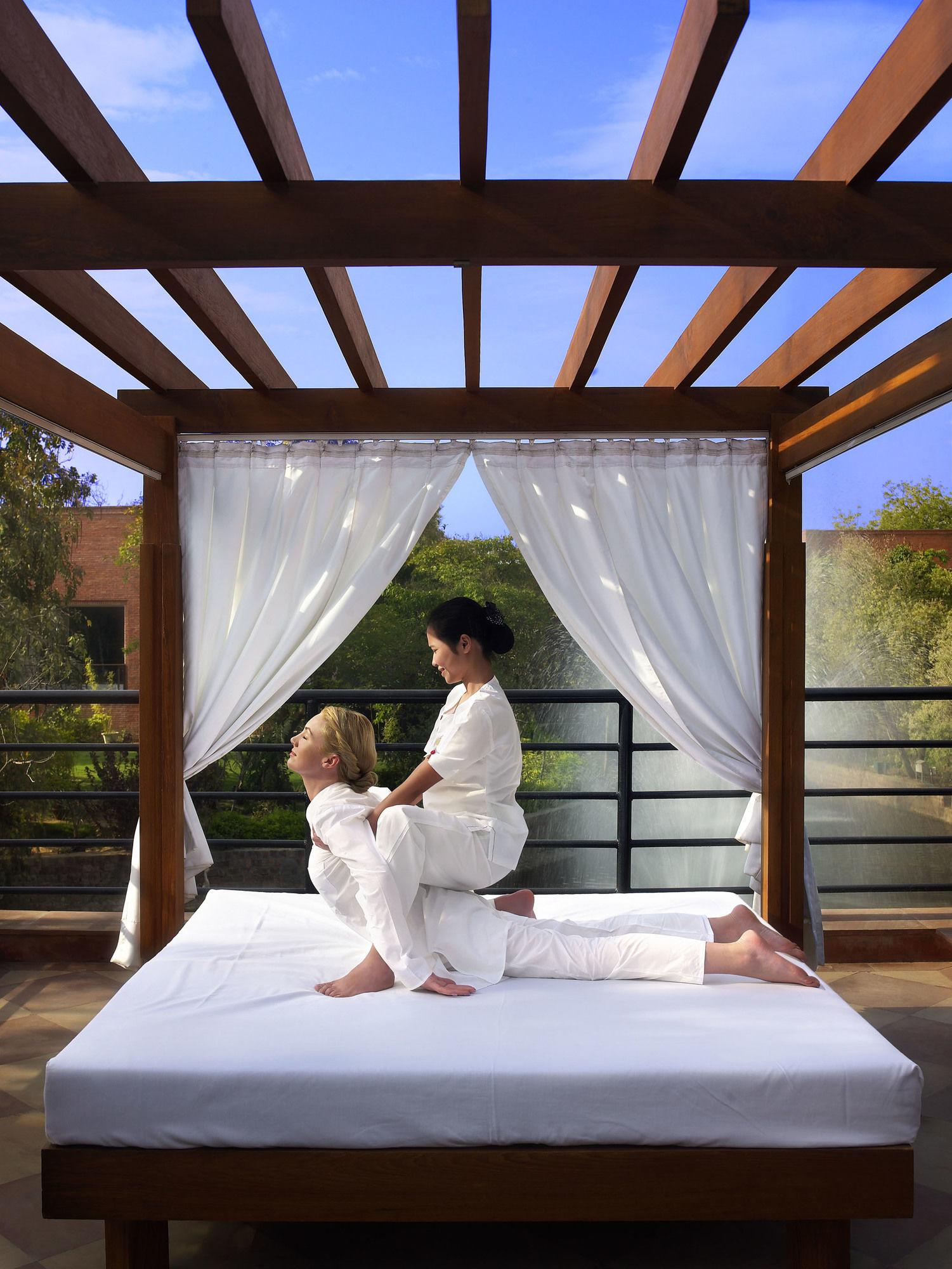 Itc Mughal, A Luxury Collection Resort & Spa, Agra Esterno foto Thai massage