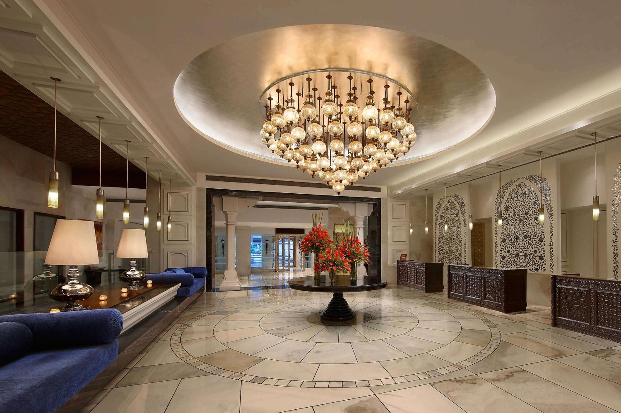 Itc Mughal, A Luxury Collection Resort & Spa, Agra Esterno foto The lobby of the hotel