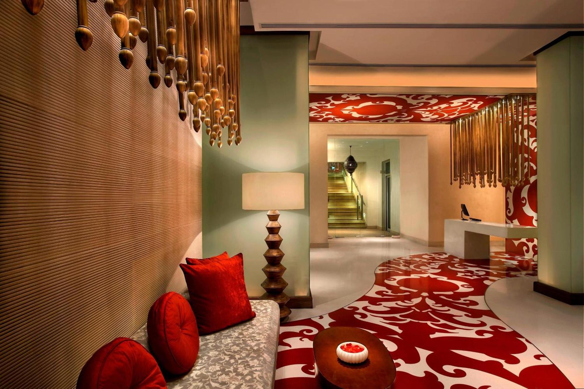 Itc Mughal, A Luxury Collection Resort & Spa, Agra Esterno foto The lobby of the hotel