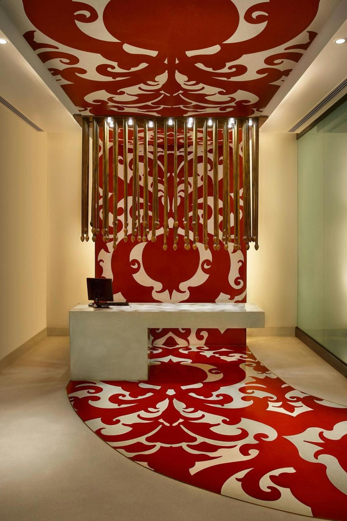 Itc Mughal, A Luxury Collection Resort & Spa, Agra Esterno foto The lobby of the hotel