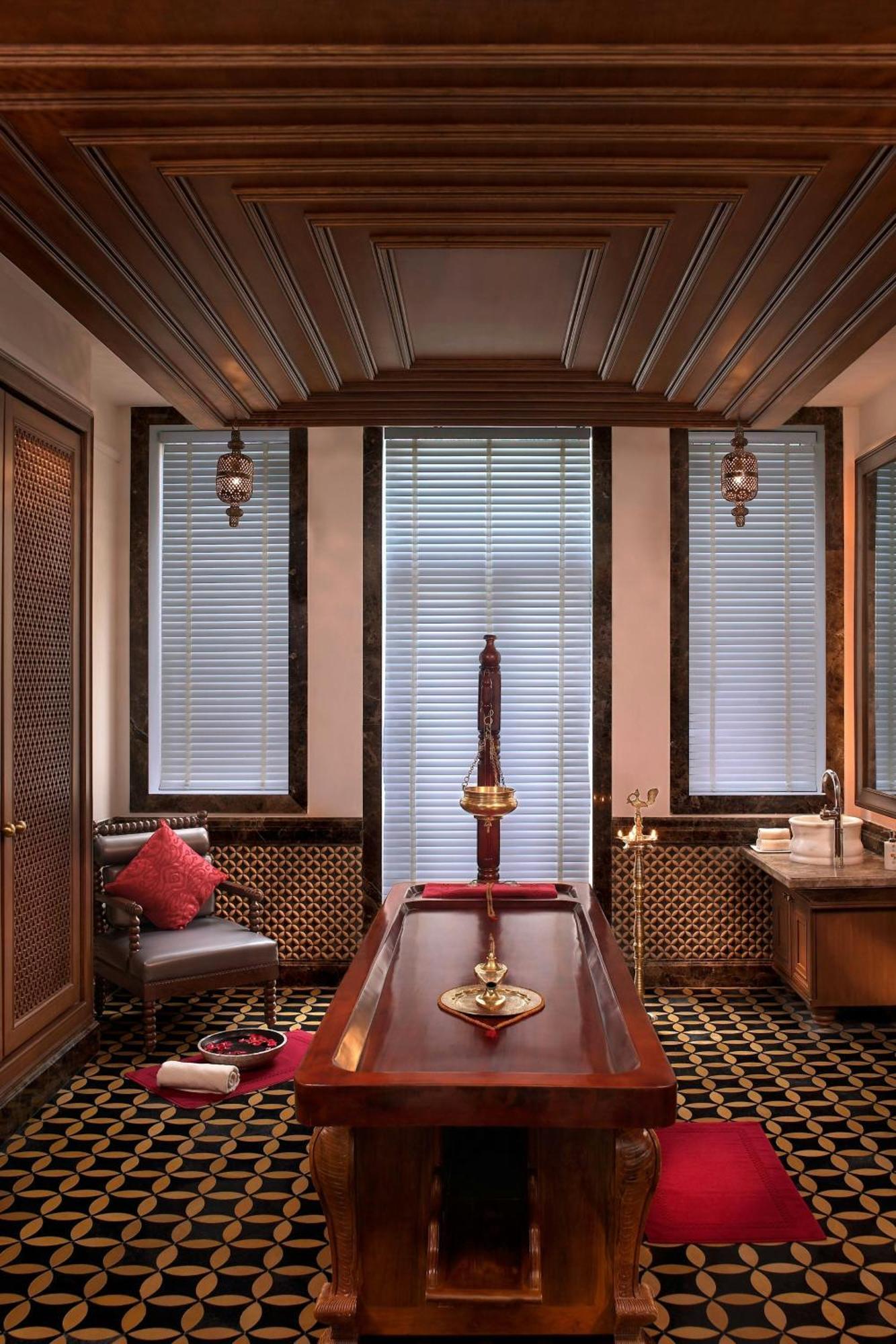 Itc Mughal, A Luxury Collection Resort & Spa, Agra Esterno foto A treatment room at the spa