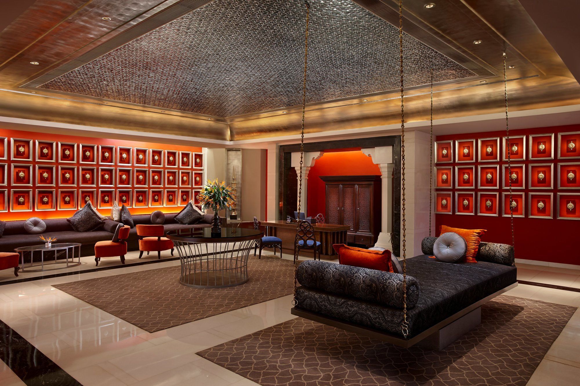 Itc Mughal, A Luxury Collection Resort & Spa, Agra Esterno foto The lobby of the hotel