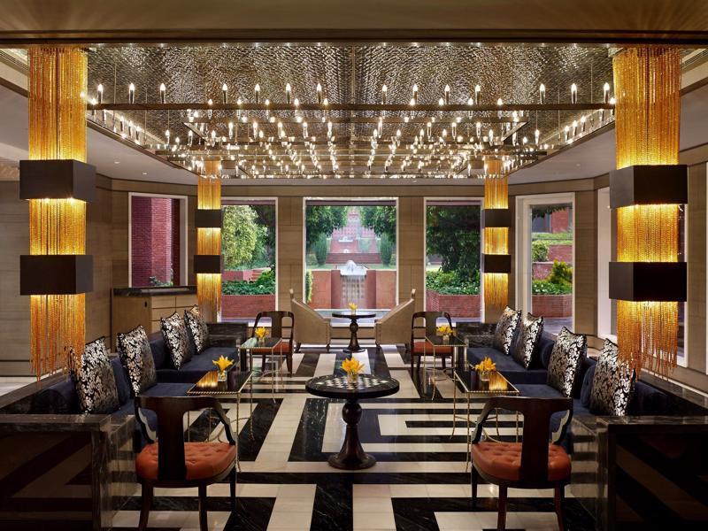Itc Mughal, A Luxury Collection Resort & Spa, Agra Esterno foto The lobby of the hotel