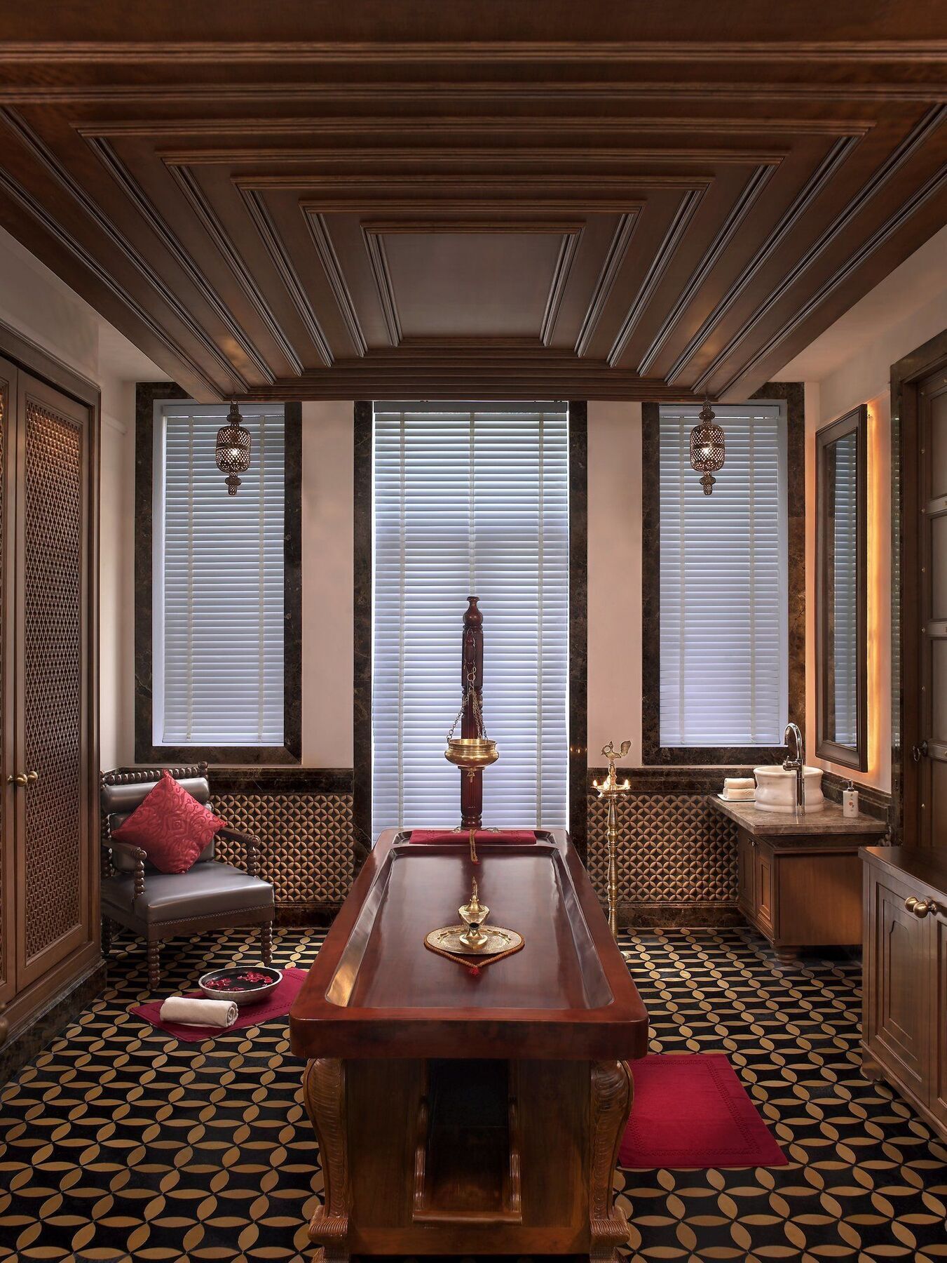 Itc Mughal, A Luxury Collection Resort & Spa, Agra Esterno foto A treatment room at the Taj Spa