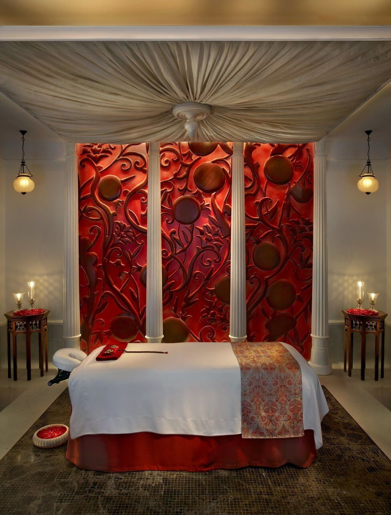 Itc Mughal, A Luxury Collection Resort & Spa, Agra Esterno foto A treatment room at the Four Seasons Spa